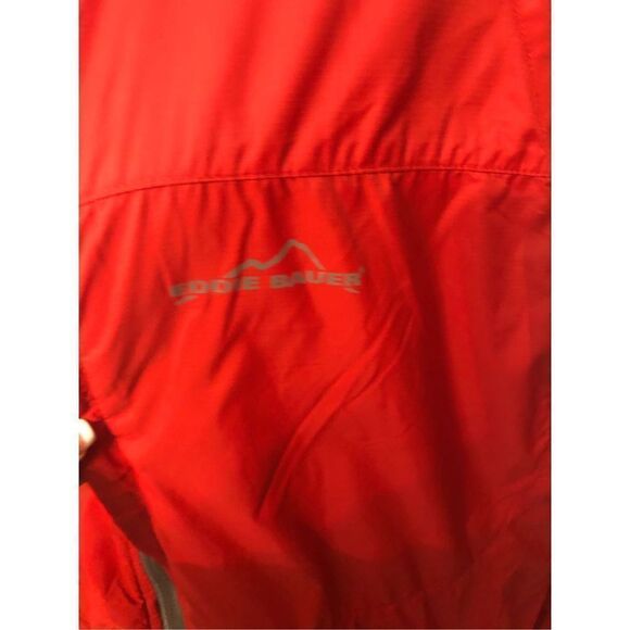 Eddie Bauer Jacket Mens Windbreaker Full Zip Hooded Lightweight Vented - Picture 7 of 15